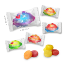 Bonbons "Herzlich Willkommen Farbklecks", 1 kg, entspricht ca.400 Stück