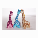 12 x Plüsch-Giraffe – ca. 24 cm, 3 Farben...