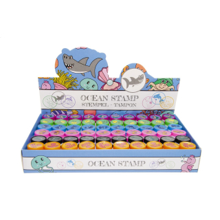 60 x Stempel "Meerestiere"