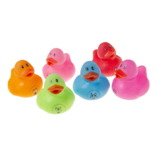 6 x Badeente Emotion Faces