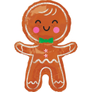 3830475 - Happy Lebkuchen Mann - SuperShape