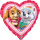 Paw Patrol Everest und Sky HerzBallon