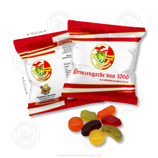 5040 x Flachbeutel Englisches Weingummi à 30 g im Eigendruck