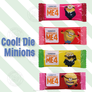 3,8 KG Minions Frucht Strips Vegan ca. 500 Stück