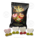 10 x Flachbeutel mit Schaumzucker-Bonbons 70 g Senvianda