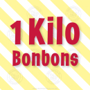 1 kg Bonbons im Flowpack