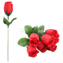 288 x Rosenknospen ca 23 cm -rot