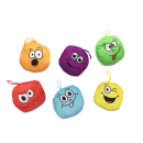 24 x Plüsch Lachgesichter ca. 10 cm