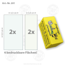 1440 x Traubenzuckerbox "EIGENDRUCK"