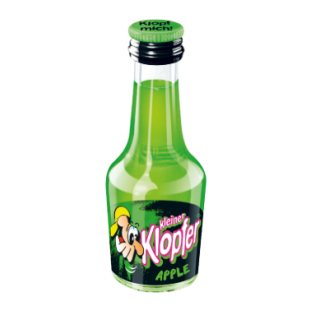 Kleiner Klopfer Glücksapfel 50 x 20 ml / 15% vol.