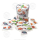 Traubenzuckertütchen mit Vitamin C "Danke Farbklecks" 100 Tüten  6g,
