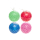 1 x Igelball mit Gesicht ca.15cm in diversen Farben