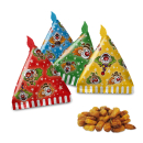 100 x Pyramide "Mais-Snack" á 5g "Clown Köpfe"