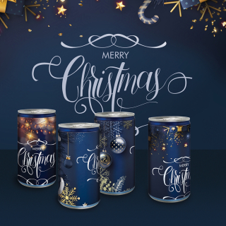 12 x City Secco 10% Vol. "Frohe Weihnachten" EINWEGPFAND