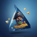 150 x XXL Pyramide Popcorn Explosion 4g