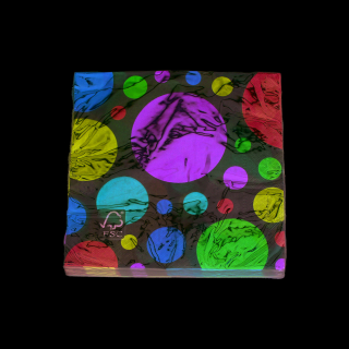 9900144 - 20 Servietten bunte Punkte