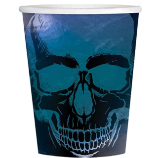 Becher Boneshine Fever, 8 Stck, aus Papier, 266 ml