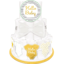 Windeltorten-Dekoration "Hello Baby"