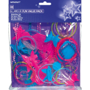 Amscan INT398215 - Partygeschenke-Set Glamour Plastik...