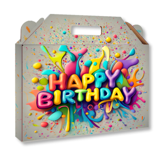 Männerhandtasche Happy Birthday