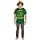 9906050 - Erwachsenenkostüm Dustin aus Stranger Things, T-Shirt, Basecap mit Percke, Serie, Motto-Party, Karneval, Fasching
