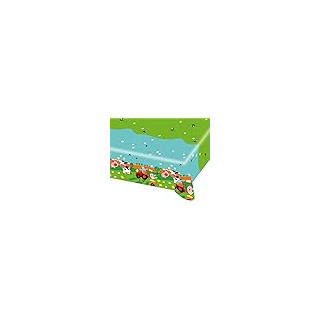 1 Tischdecke * Farm Fun * von Amscan fr Kindergeburtstag oder Motto-Party // Party Table Cover Motto Bauernhof Kinder Tiere V?gel