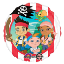 Standard Folienballon Jake und die Nimmerland Piraten, 43...