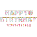 Magical Unicorn Jumbo Letter Banners 3.2m