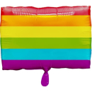 Folienballon * REGENBOGEN FLAGGE *