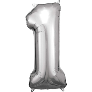 Ballon 1 Silver