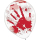 9901272 - Luftballons mit blutigem Handabdruck, 6 Stck, Größe 25,4 cm,
