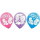6 Latexballons Shimmer & Shine 22,8 cm / 9", Luftballon