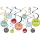 Dekospiralen A Reason To Celebrate, 12 Stck, Papier / Folie, 61 cm