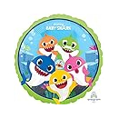 (PKT) Baby Shark Foil Balloon Childrens Party 43 cm Item...
