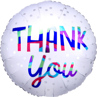 3454801 - Ballon  - Thank You Silver