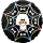 Folienballon Totenkopf mit Knochen