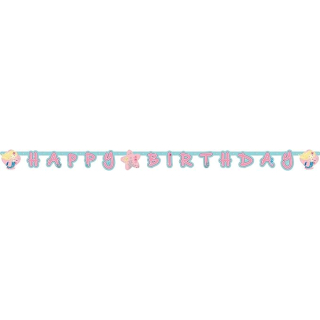 Partykette Be a Mermaid Papier 180 x 15 cm, Girlande