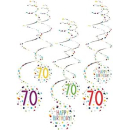 9909835 - Spiralgirlanden 70 Confetti Birthday 61 cm...