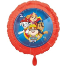 Rote Paw Folienballons ? 1 Stck, Sc:paw Patrol 2018, S