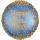 Folienballon Happy New Year, im Gold- und Satin-Look, Heliumballon,