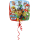 3017901 - Folienballon Paw Patrol, Druchmesser circa 43 cm, Heliumballon, Geburtstag, Dekoration
