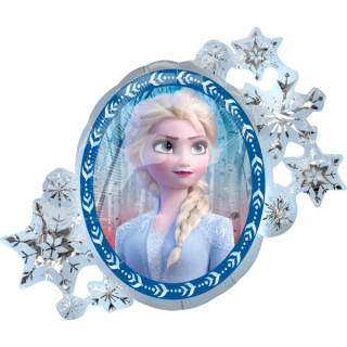 Frozen 2 Folienballon P38 verpackt 76 cm x 66 cm