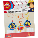9902183 - Hängedekoration Feuerwehrmann Sam, 6...