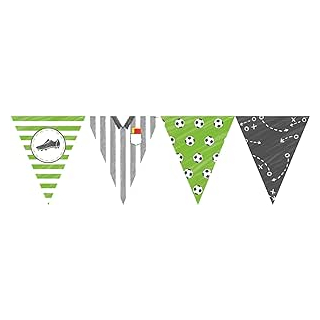 Kicker-Fußball-Party-Wimpel-Banner  4 m