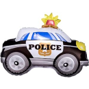 On the Road Police Car Standard Shape Standard Foil...