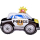 On the Road Police Car Standard Shape Standard Foil Balloon S40