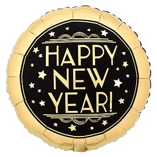 Amscan 4206275 Ballon Happy New Year