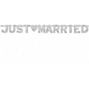 Banderole JUST MARRIED 122594