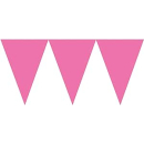 PENNANT BANNER BRGHT PNK