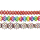 Amscan 1017 - 3 Girlanden bunt, circa 18 x 400 cm, papier, Party, Dekoration, Geburtstag